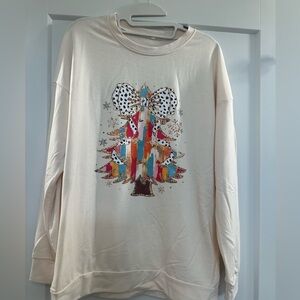 Colorful Christmas Tree Sweatshirt